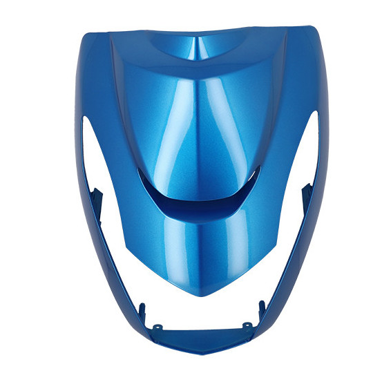 Carénage tablier avant supérieur scooter origine Peugeot Kisbee 2T / 4T Celest Bleu 2018-2020