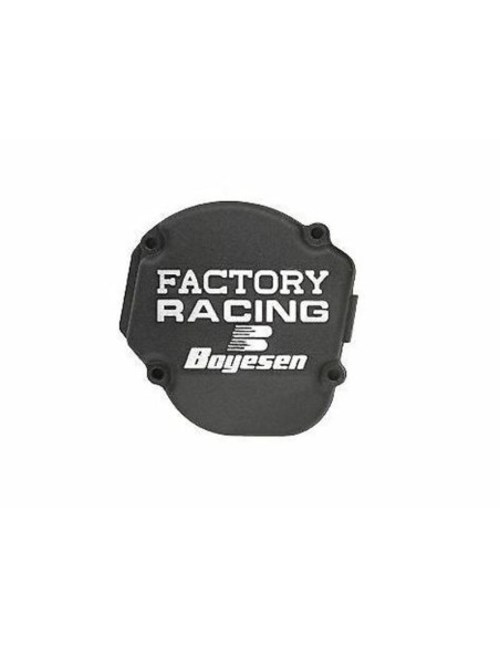 Couvercle d'allumage BOYESEN Noir Kawasaki KX80 98 - 00 / KX 85 01 - 15