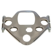 Platine supérieure de fourche Peugeot 103 MVL / Vogue Chromé