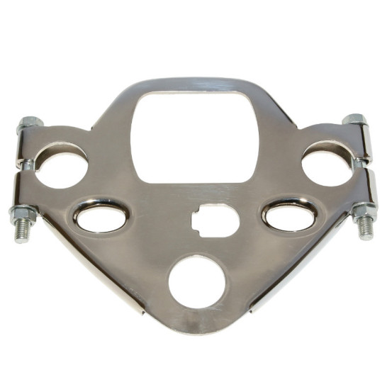 Platine supérieure de fourche Peugeot 103 MVL / Vogue Chromé