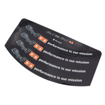 Autocollants de jantes STAGE6 Noir (10 pouces)