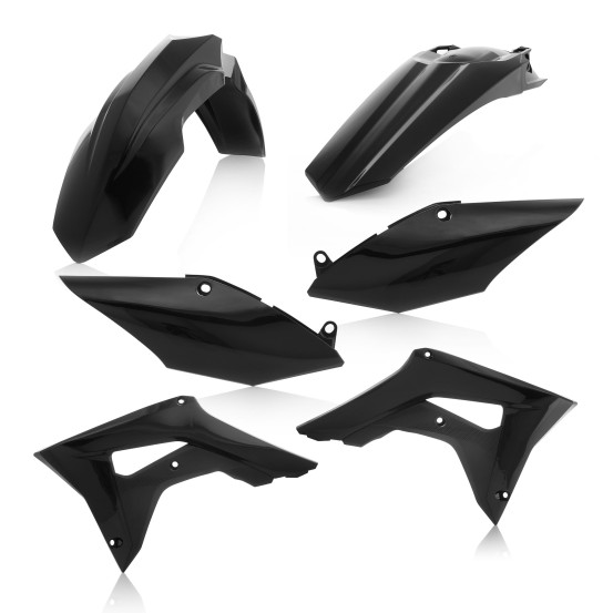 Kit plastiques - Noir - ACERBIS Honda 250 CRF-R 2018 450 CRF-R 2017-2018