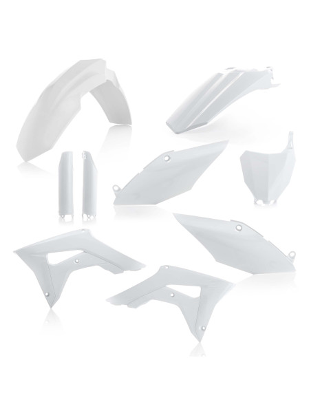 Kit plastiques complet - Blanc - ACERBIS Honda 250 CRF-R 2018 450 CRF-R 2017-2018