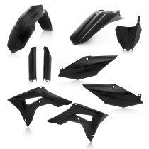 Kit plastiques complet - Noir - ACERBIS Honda 250 CRF-R 2018 450 CRF-R 2017-2018