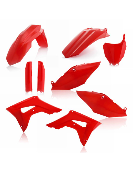 Kit plastiques complet - Rouge - ACERBIS Honda 250 CRF-R 2018 450 CRF-R 2017-2018