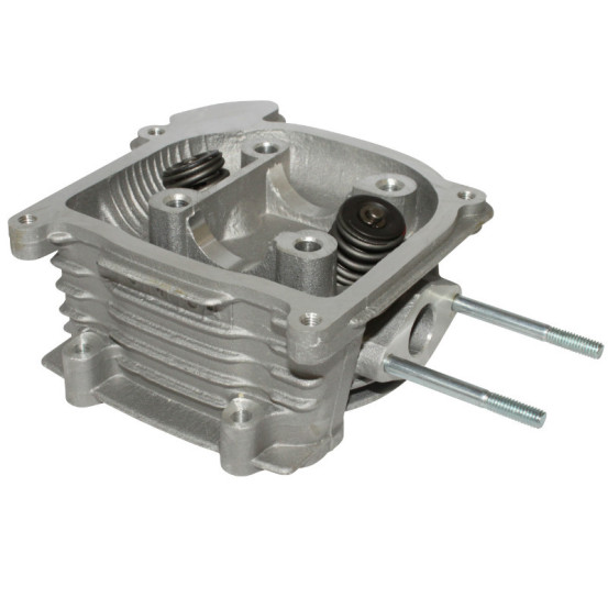 Culasse avec soupapes moteur 50cc 4T GY6 139QMB Peugeot Kisbee V-Clic Kymco Agility Sym Orbit Baotian BT49QT
