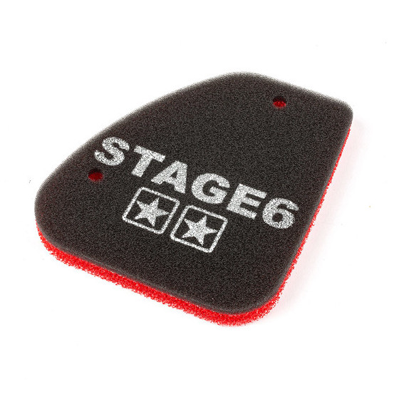 Filtre à air scooter STAGE6 double densité Speedfight / Vivacity / Buxy / Trekker (mousse)