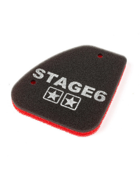 Filtre à air scooter STAGE6 double densité Speedfight / Vivacity / Buxy / Trekker (mousse)