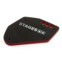 Filtre à air mécaboite STAGE6 double densité Derbi Senda / SMT / RCR / SX / RX