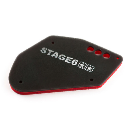 Filtre à air mécaboite STAGE6 double densité Derbi Senda / SMT / RCR / SX / RX