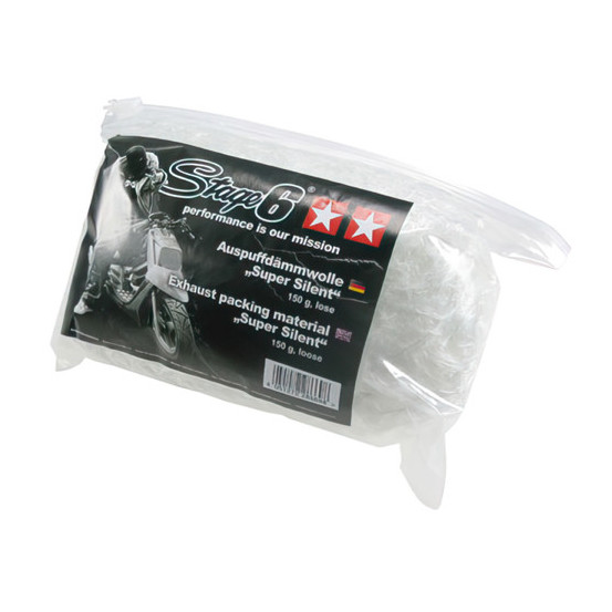 Laine de silencieux d'échappement haute performances STAGE6 (150g)