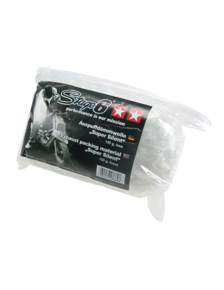 Laine de silencieux d'échappement haute performances STAGE6 (150g)