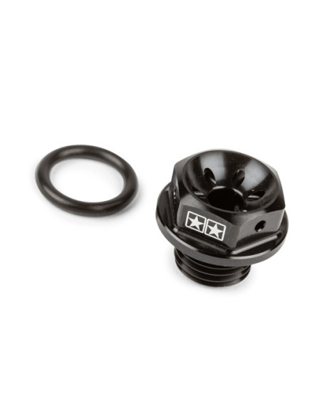 Bouchon d'huile scooter STAGE6 Booster / BW'S / Nitro / Aerox / Stunt / Slider / Ovetto - Noir