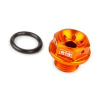Bouchon d'huile scooter STAGE6 Booster / BW'S / Nitro / Aerox / Stunt / Slider / Ovetto - Orange