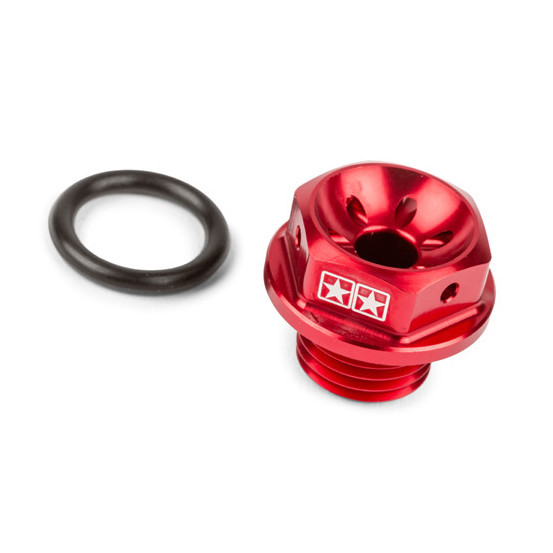 Bouchon d'huile scooter STAGE6 Booster / BW'S / Nitro / Aerox / Stunt / Slider / Ovetto - Rouge
