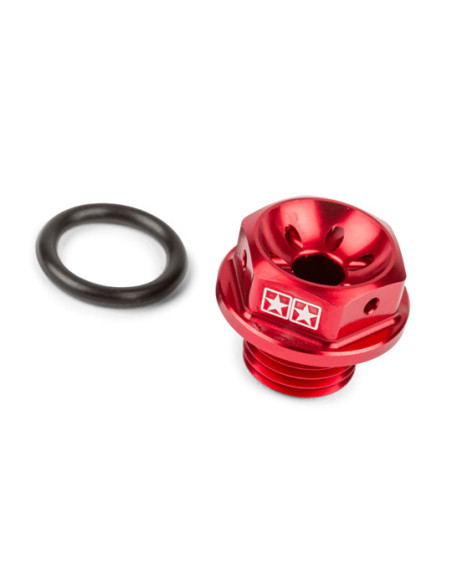 Bouchon d'huile scooter STAGE6 Booster / BW'S / Nitro / Aerox / Stunt / Slider / Ovetto - Rouge