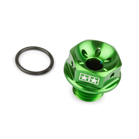 Bouchon d'huile scooter STAGE6 Piaggio - Vert