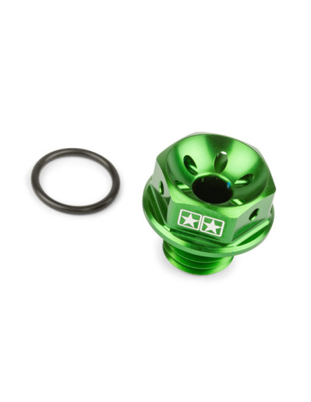 Bouchon d'huile scooter STAGE6 Piaggio - Vert