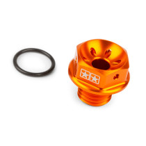 Bouchon d'huile scooter STAGE6 Piaggio - Orange