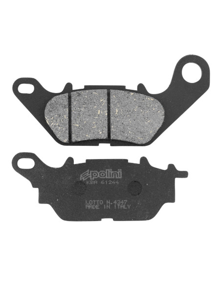 Plaquettes de frein avant/arrière POLINI Organique Yamaha 125 N-Max Vity Tricity D'elight
