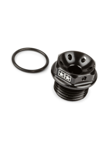Bouchon d'huile mécaboite STAGE6 Derbi Euro 2 / Euro 3 / Euro 4 - Noir