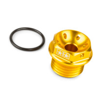 Bouchon d'huile mécaboite STAGE6 Derbi Euro 2 / Euro 3 / Euro 4 - Jaune
