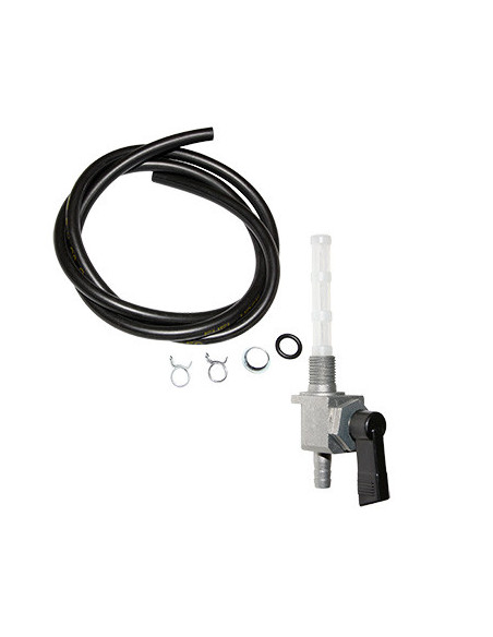 Robinet d'essence Peugeot 103 SP / MVL (avec durite et colliers)