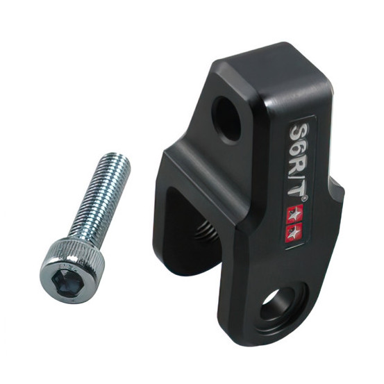 Réhausse d'amortisseur STAGE6 Booster / Nitro +40mm CNC - Noir (homologué)