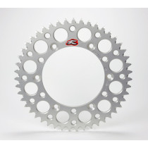 Couronne Ultra-Light Anti-Boue RENTHAL Yamaha 65 YZ 2018-2019 pas 420 Argent