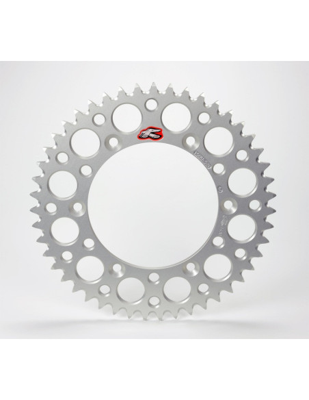 Couronne Ultra-Light Anti-Boue RENTHAL Yamaha 65 YZ 2018-2019 pas 420 Argent