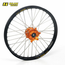 Roue avant complète HAAN WHEELS (21x1,60) HUSABERG - KTM Noir/Orange
