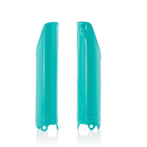 Protections de fourches - Bleu Cyan - ACERBIS Honda 250 CRF-R 2018 450 CRF-R/RX 2017-2018