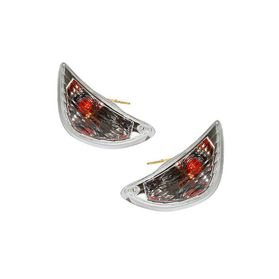 Clignotants Piaggio 50 Vespa LX 2T et 4T/125 Vespa LX Transparent Arrière