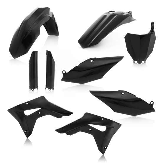 Kit plastiques complet - Noir - ACERBIS Honda 450 CRF-RX 2017-2018