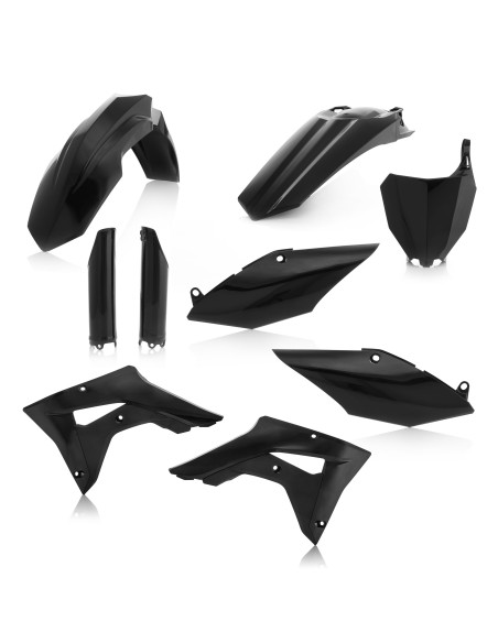 Kit plastiques complet - Noir - ACERBIS Honda 450 CRF-RX 2017-2018