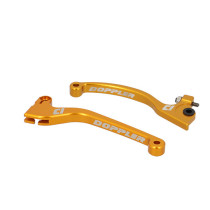 Jeu de leviers DOPPLER Rieju MRT / Sherco / Derbi DRD Evo CNC Orange (AJP)