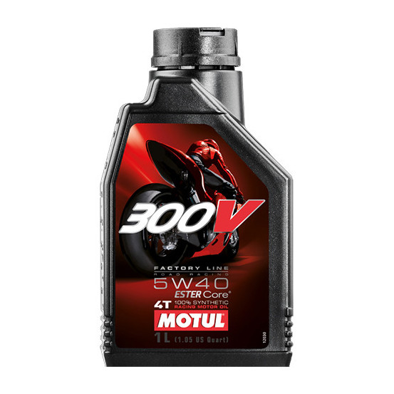 MOTUL 300V 5w40 Factory Line ROAD Racing Huile moteur 4T 1 Litre