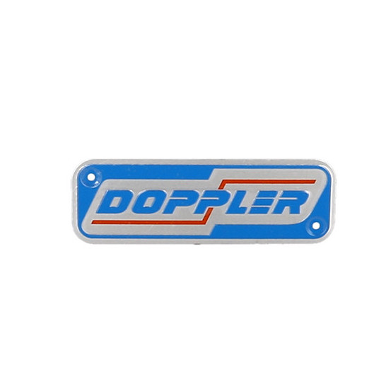 Plaque silencieux pot d'échappement DOPPLER Vintage ER1 / S3R (120x40mm)