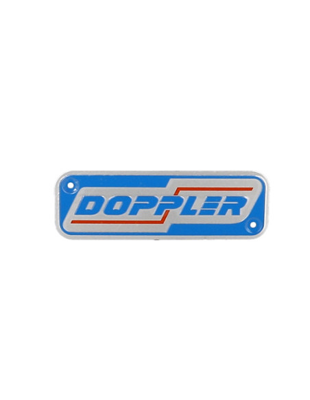 Plaque silencieux pot d'échappement DOPPLER Vintage ER1 / S3R (120x40mm)