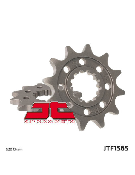 Pignon acier JT - 12 dents - Pas 520 - KAWASAKI 450 KX F