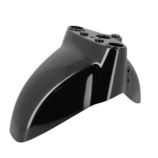 Garde boue avant scooter Sym 50 Fiddle II 4T 2008-2021 Noir