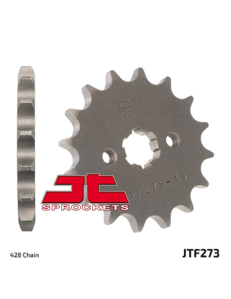 Pignon acier JT - 13 dents - Pas 428 - HONDA 90 TRX Fourtrax 1993-2008