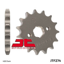 Pignon acier JT - 14 dents - Pas 428 - HONDA 100 CRF F 2004-2012
