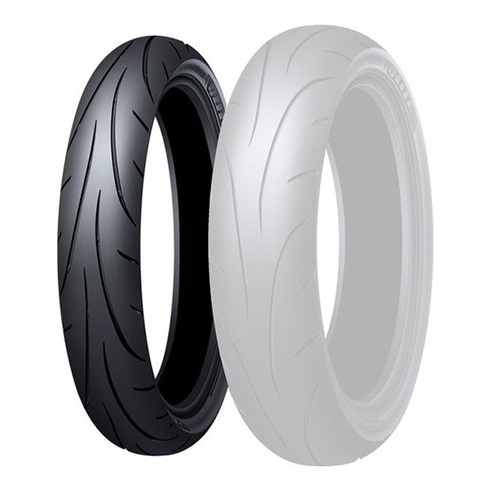 Pneu Avant/arrière Urbain DUNLOP SPORTMAX Q-LITE 100/80-17 M/C 52S TL