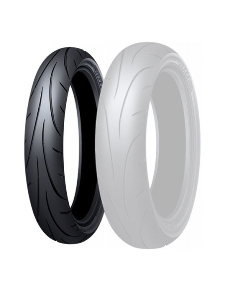 Pneu Avant/arrière Urbain DUNLOP SPORTMAX Q-LITE 100/80-17 M/C 52S TL