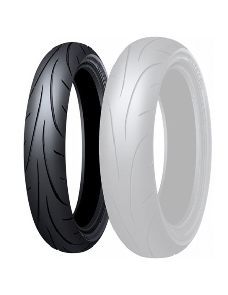Pneu Avant/arrière Urbain DUNLOP SPORTMAX Q-LITE 80/90-17 M/C 44S TL