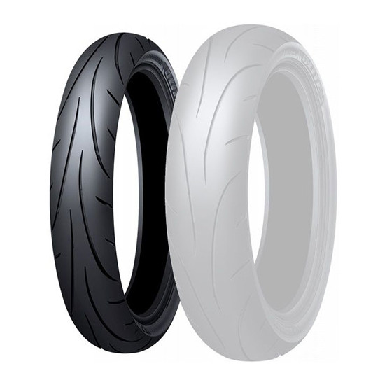Pneu Avant/arrière Urbain DUNLOP SPORTMAX Q-LITE 90/80-17 M/C 46S TL
