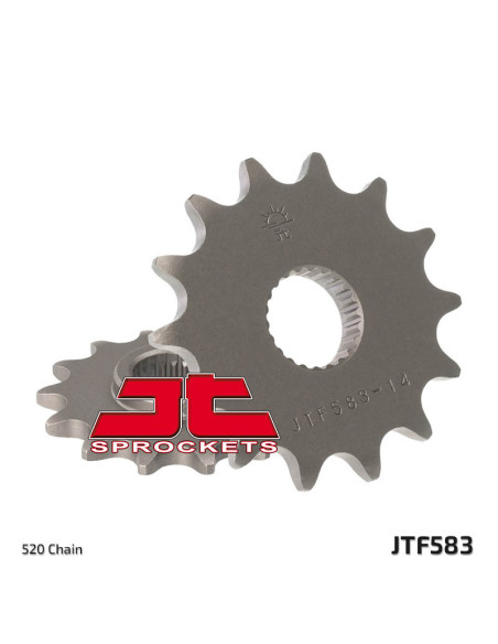 Pignon acier JT - 13 dents - Pas 520 - YAMAHA 250 TT-R 1999-2006