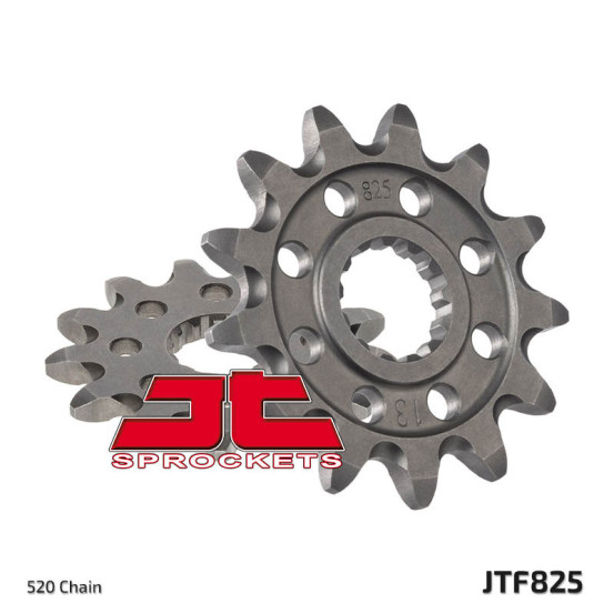 Pignon acier anti-boue JT - 13 dents - Pas 520 - HUSQVARNA 250 TC / 310 TE