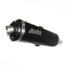 Ligne complète aluminium Noir POLINI Piaggio 500 MP3 2017-2020